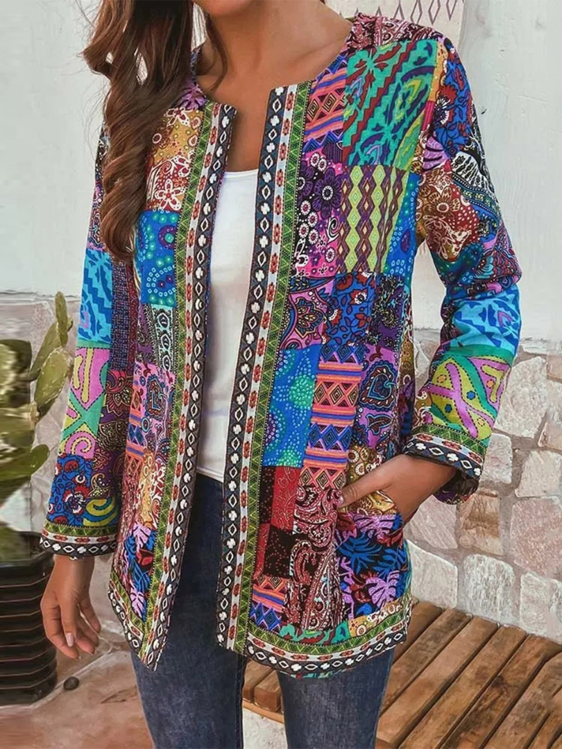 KYRA™  ELEGANT RETRO ETHNIC CARDIGAN