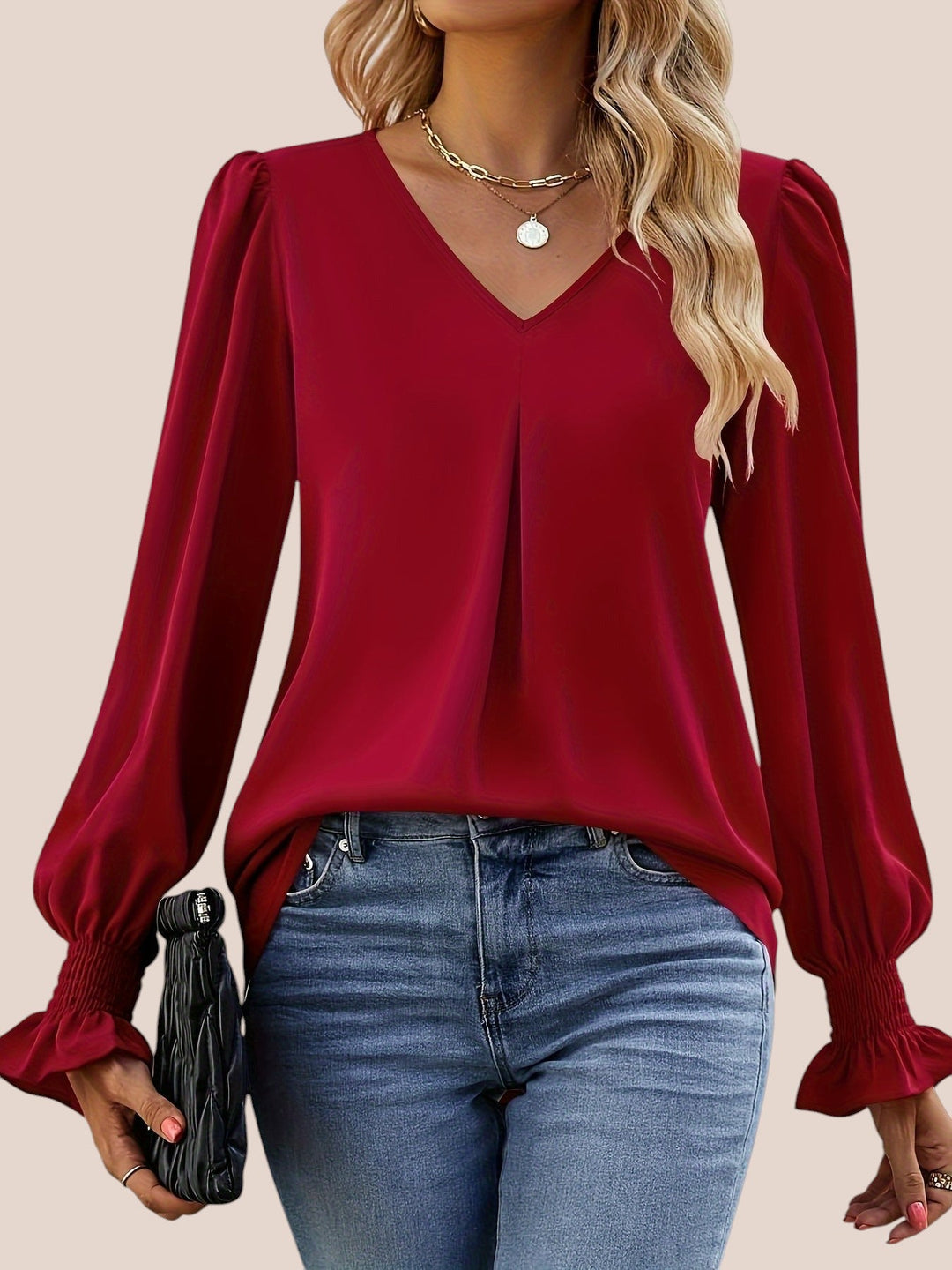 Lara™ | Tummy Tucking Blouse