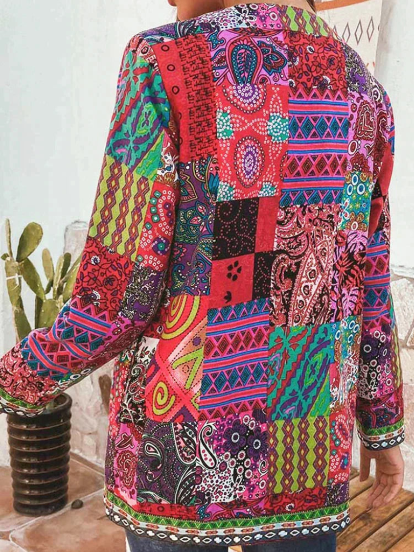 KYRA™  ELEGANT RETRO ETHNIC CARDIGAN