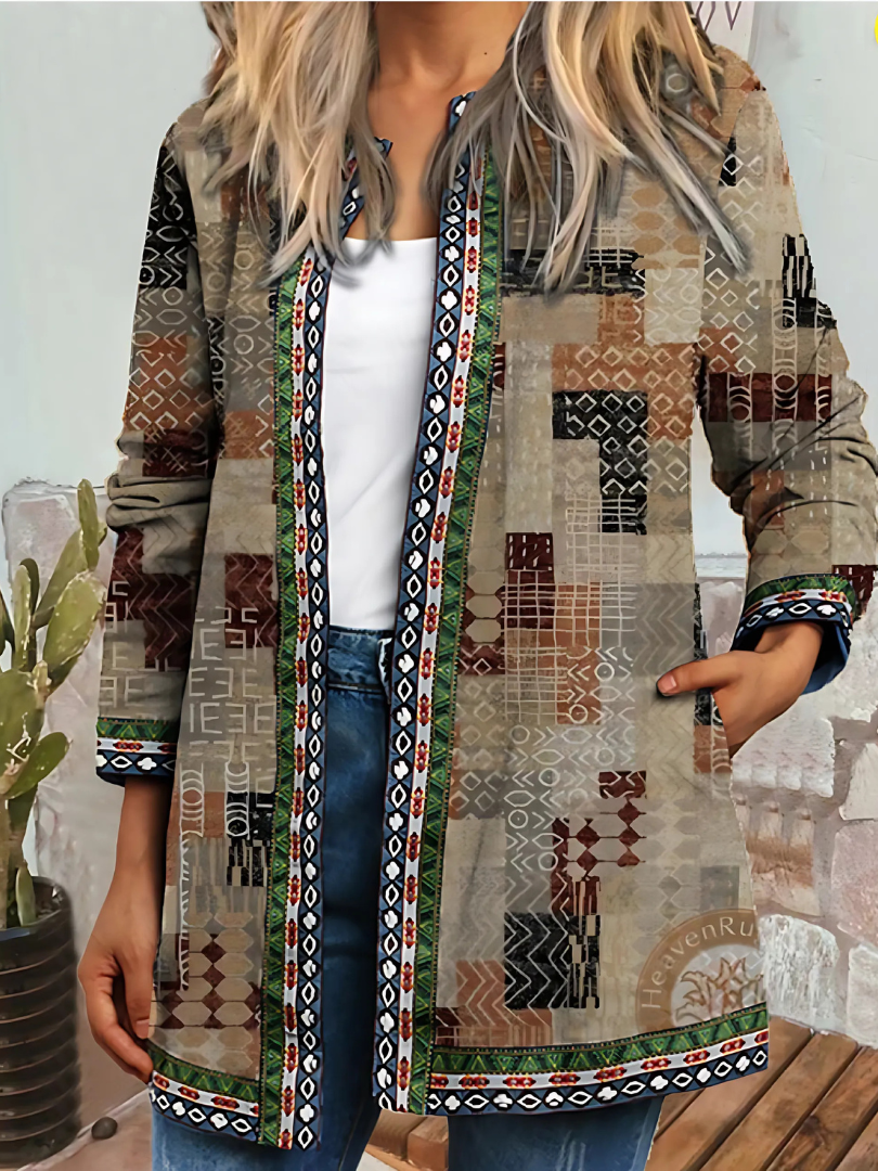 KYRA™  ELEGANT RETRO ETHNIC CARDIGAN