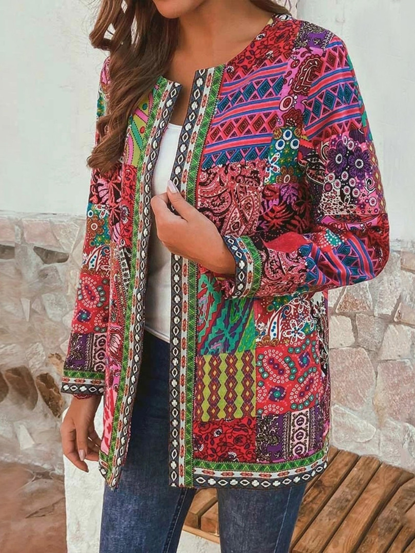 KYRA™  ELEGANT RETRO ETHNIC CARDIGAN