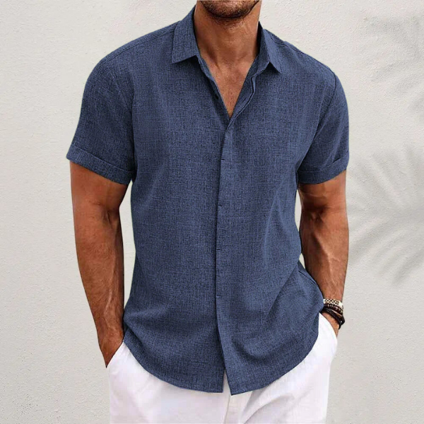 SPARIX™ | Linen Short-Sleeved Shirt