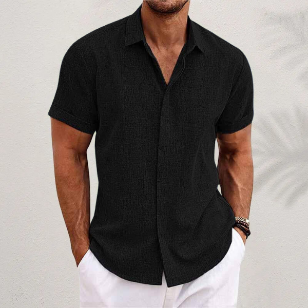 SPARIX™ | Linen Short-Sleeved Shirt