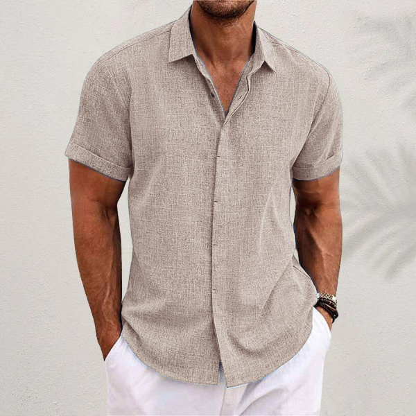 SPARIX™ | Linen Short-Sleeved Shirt