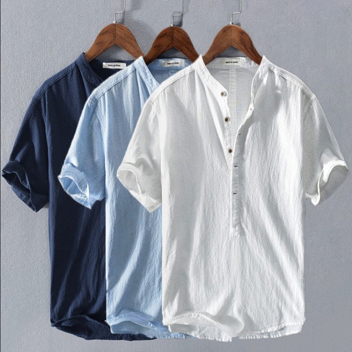 Damian™｜ Cotton-Linen Shirt