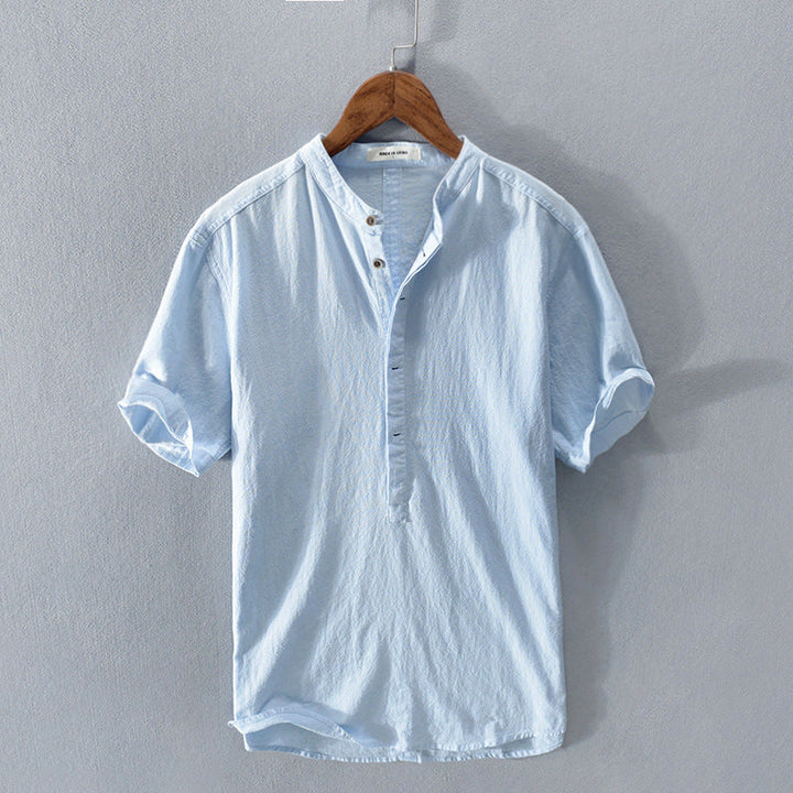 Damian™｜ Cotton-Linen Shirt