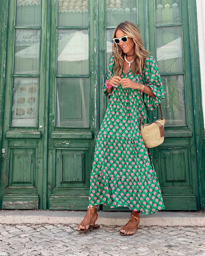 Olivia | Bohemian Long Dress