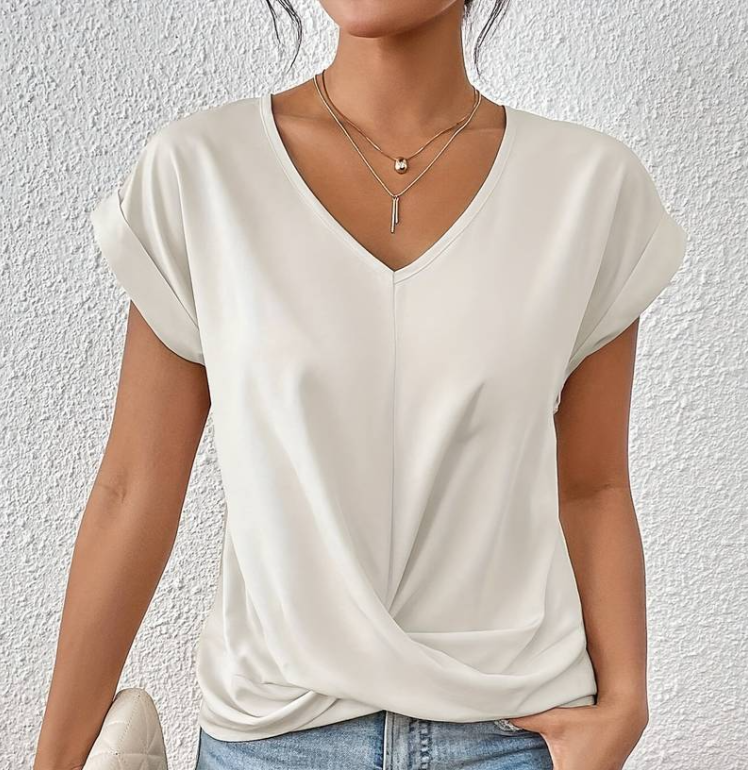 Athena™ | Tummy Tucking V-Neck Top